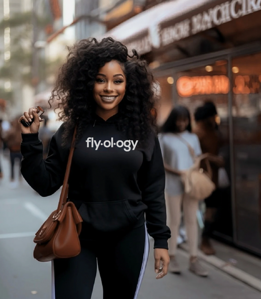 fly.ol.ogy® The Quiet Flight Edition Hoodie