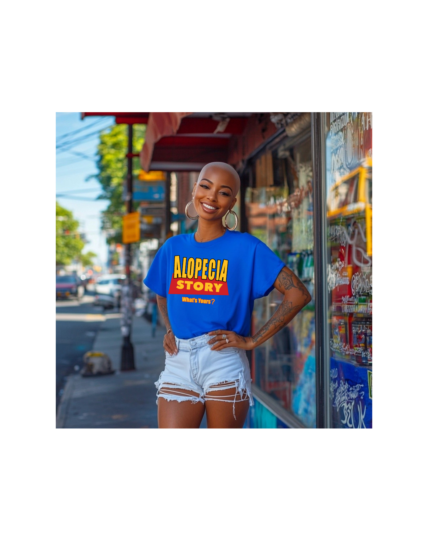 Alopecia Story ~What's Yours? Pre~Boarding Zone Youth T-shirt