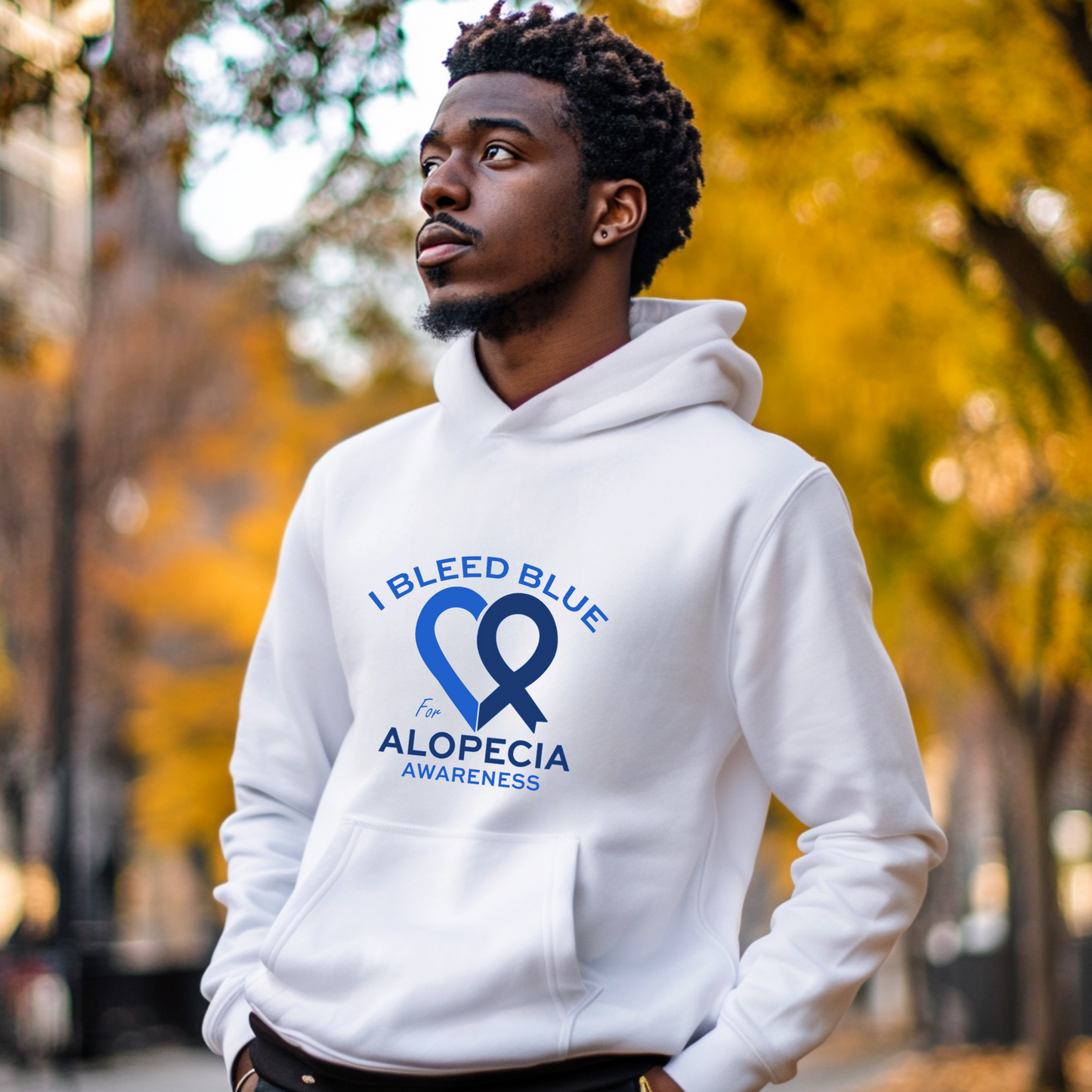 Flyology® Stronger Together Alopecia Awareness Hoodie