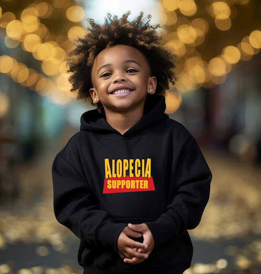 Youth Proud Alopecia Supporter Hoodie