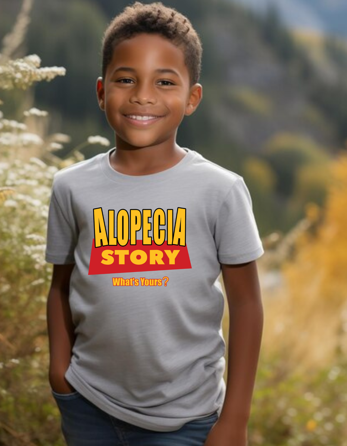 G.A.T.E. Alopecia Story Tween-Shirt | What's Yours?