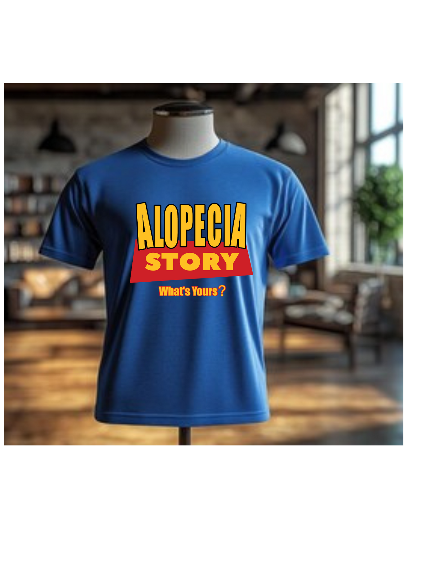 Alopecia Story ~What's Yours? Pre~Boarding Zone Youth T-shirt