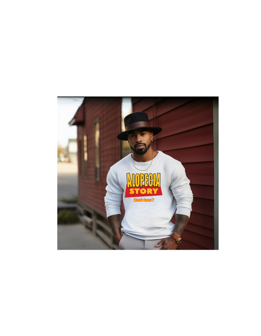 Alopecia Story: What's Your's Crew Sweatshirt