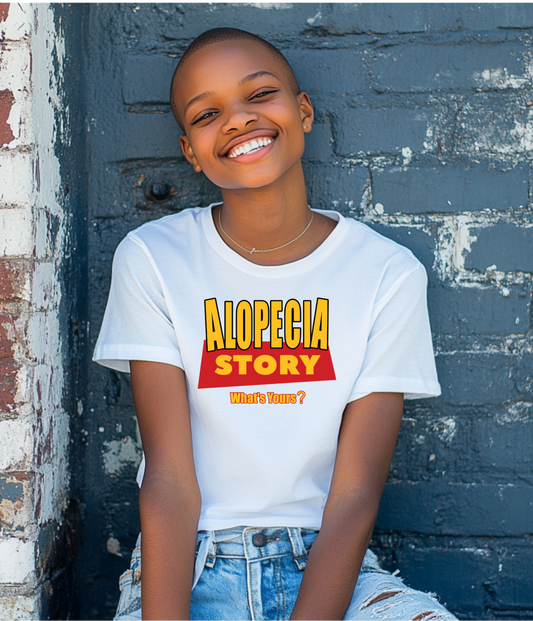 Alopecia Story ~What's Yours? Pre~Boarding Zone Youth T-shirt