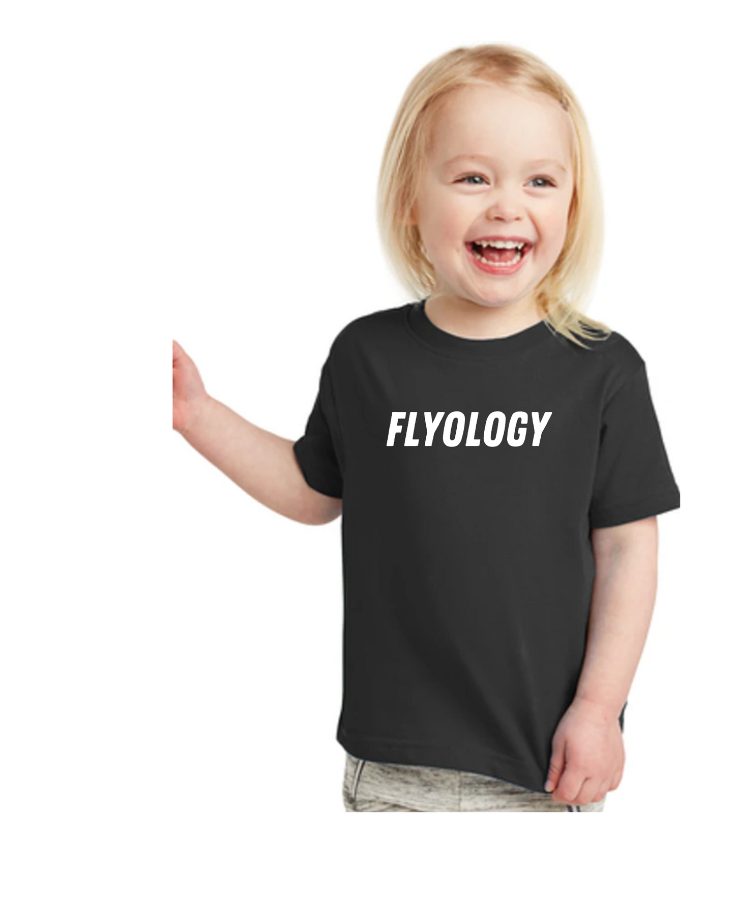 FLYLOGY FLY BEYOND THE SKY YOUTH EMPOWER SHORT SLEEVE TEE - FLYOLOGY 