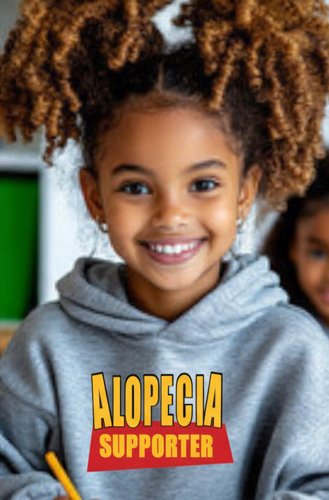 Youth Proud Alopecia Supporter Hoodie
