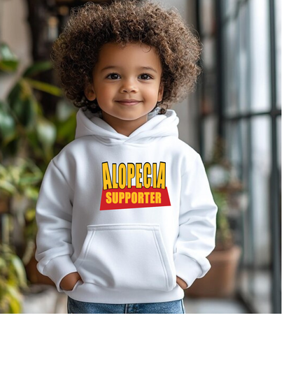 Youth Proud Alopecia Supporter Hoodie