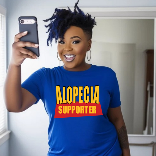 TSA ~ Alopecia Supporter Adult Flight Crew T-Shirt