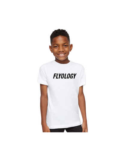 FLYLOGY FLY BEYOND THE SKY YOUTH EMPOWER SHORT SLEEVE TEE - FLYOLOGY 