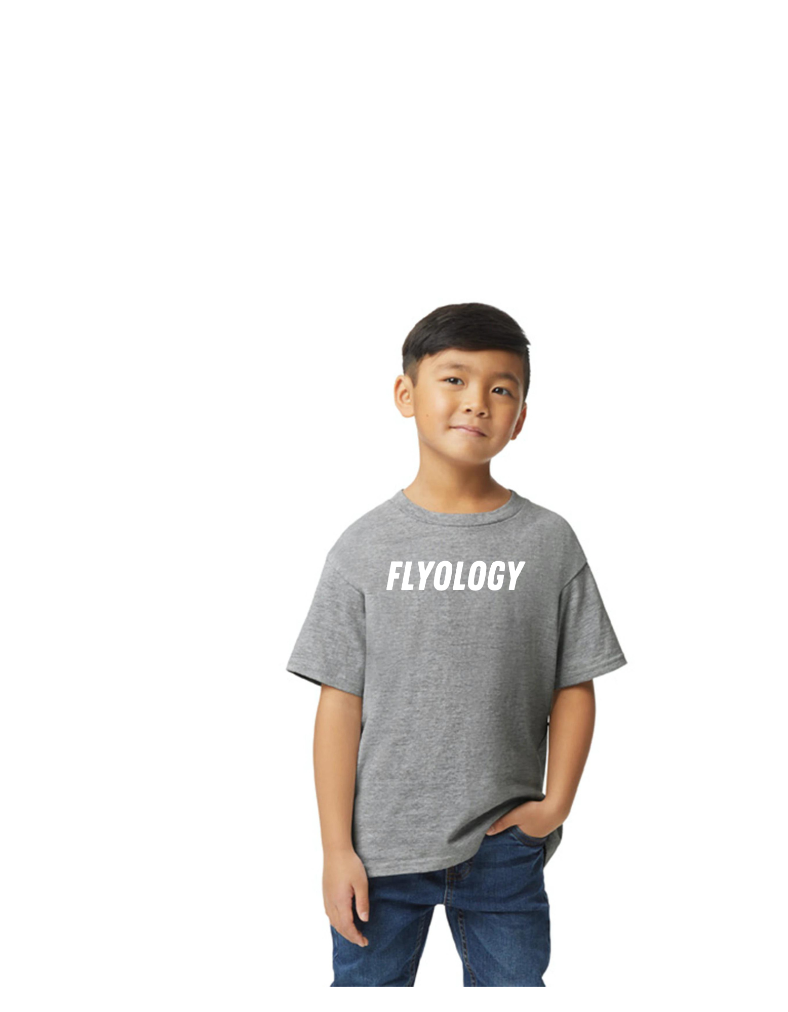 FLYLOGY FLY BEYOND THE SKY YOUTH EMPOWER SHORT SLEEVE TEE - FLYOLOGY 