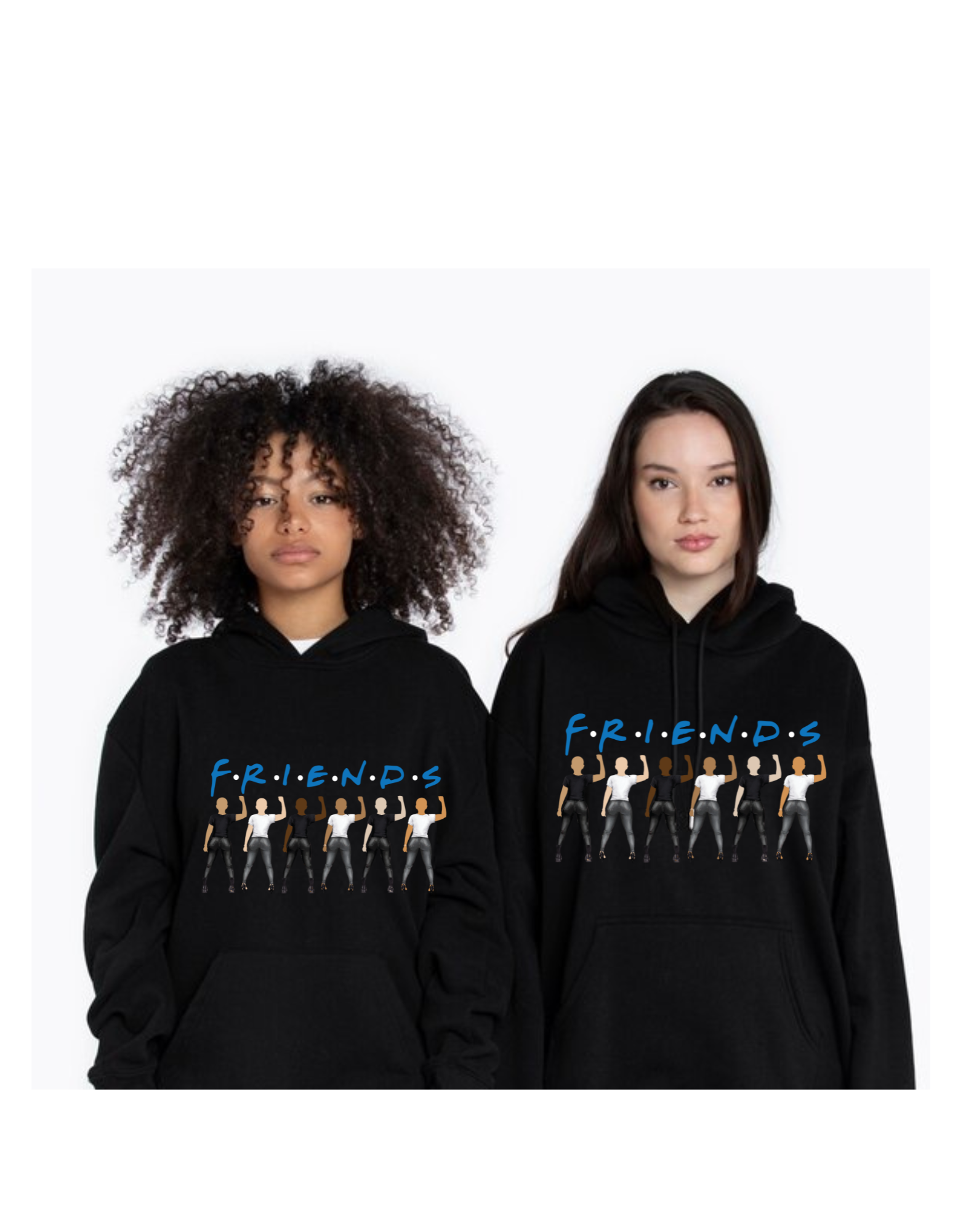 FLYOLOGY F.R.I.E.N.DS CONNECTION HOODIES - FLYOLOGY 