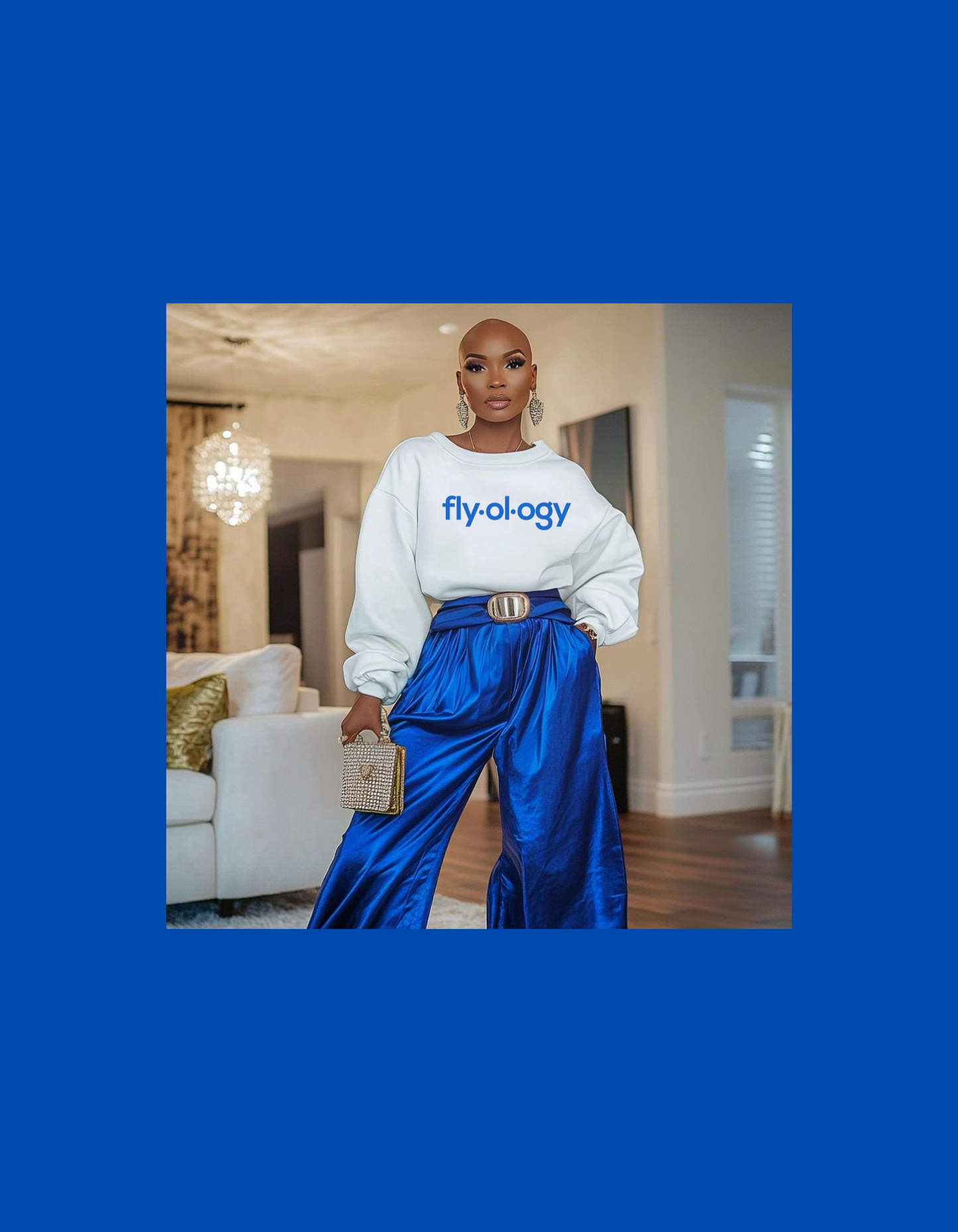 fly.ol.ogy ~ Raise The Power Signature Sweatshirt